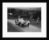 Jaguar SS 100 of Mrs V Hetherington competing in the South Wales Auto Club Welsh Rally, 1937 by Bill Brunell
