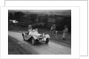Jaguar SS 100 of Mrs V Hetherington competing in the South Wales Auto Club Welsh Rally, 1937 by Bill Brunell