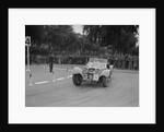 Jaguar SS 100 of Mrs V Hetherington competing in the South Wales Auto Club Welsh Rally, 1937 by Bill Brunell