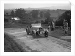 Ford V8 of TC Wise competing in the South Wales Auto Club Welsh Rally, 1937 by Bill Brunell
