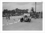 Ford V8 of TC Wise competing in the South Wales Auto Club Welsh Rally, 1937 by Bill Brunell
