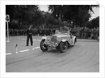 AC of LP Jaques competing in the South Wales Auto Club Welsh Rally, 1937 by Bill Brunell