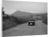 MG L1 Magna salonette of C Lones competing in the South Wales Auto Club Welsh Rally, 1937 by Bill Brunell