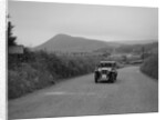 MG L1 Magna salonette of C Lones competing in the South Wales Auto Club Welsh Rally, 1937 by Bill Brunell