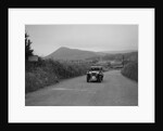MG L1 Magna salonette of C Lones competing in the South Wales Auto Club Welsh Rally, 1937 by Bill Brunell