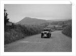 MG L1 Magna salonette of C Lones competing in the South Wales Auto Club Welsh Rally, 1937 by Bill Brunell