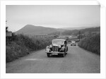 MG VA of RK Wellsteed ahead of a Wolseley saloon at the South Wales Auto Club Welsh Rally, 1937 by Bill Brunell
