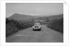 Jaguar SS saloon of N Howfield competing in the South Wales Auto Club Welsh Rally, 1937 by Bill Brunell