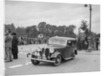 Frazer-Nash BMW 2-door saloon of JA Davies competing in the South Wales Auto Club Welsh Rally, 1937 by Bill Brunell