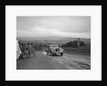 Riley Kestrel of A Bassett competing in the South Wales Auto Club Welsh Rally, 1937 by Bill Brunell