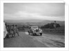 Riley Kestrel of A Bassett competing in the South Wales Auto Club Welsh Rally, 1937 by Bill Brunell