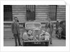 Rover 4-door saloon of FD Cooper at the South Wales Auto Club Welsh Rally, 1937 by Bill Brunell