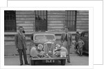 Rover 4-door saloon of FD Cooper at the South Wales Auto Club Welsh Rally, 1937 by Bill Brunell