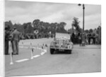 Rover 4-door saloon of FD Cooper competing in the South Wales Auto Club Welsh Rally, 1937 by Bill Brunell