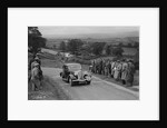 Triumph saloon of KN Smith competing in the South Wales Auto Club Welsh Rally, 1937 by Bill Brunell
