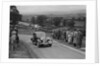 Triumph saloon of KN Smith competing in the South Wales Auto Club Welsh Rally, 1937 by Bill Brunell