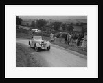 Riley Sprite 2-seater of Mrs TB Hague competing in the South Wales Auto Club Welsh Rally, 1937 by Bill Brunell