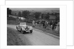 Riley Sprite 2-seater of Mrs TB Hague competing in the South Wales Auto Club Welsh Rally, 1937 by Bill Brunell