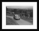 Austin 10 saloon of WS Sewell competing in the South Wales Auto Club Welsh Rally, 1937 by Bill Brunell