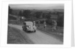 Austin 10 saloon of WS Sewell competing in the South Wales Auto Club Welsh Rally, 1937 by Bill Brunell