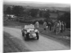 Singer B37 1.5 litre sports of Alf Langley competing in the South Wales Auto Club Welsh Rally, 1937 by Bill Brunell