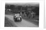 Singer B37 1.5 litre sports of Alf Langley competing in the South Wales Auto Club Welsh Rally, 1937 by Bill Brunell