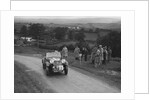 Singer B37 1.5 litre sports of Alf Langley competing in the South Wales Auto Club Welsh Rally, 1937 by Bill Brunell