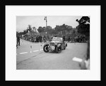 Singer B37 1.5 litre sports of FS Barnes competing in the South Wales Auto Club Welsh Rally, 1937 by Bill Brunell