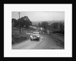 BSA saloon of RS Bevan competing in the South Wales Auto Club Welsh Rally, 1937 by Bill Brunell
