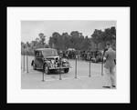 Morris saloon of RK Wellsteed competing in the South Wales Auto Club Welsh Rally, 1937 by Bill Brunell