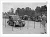 Morris saloon of RK Wellsteed competing in the South Wales Auto Club Welsh Rally, 1937 by Bill Brunell
