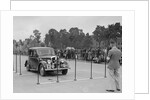 Morris saloon of RK Wellsteed competing in the South Wales Auto Club Welsh Rally, 1937 by Bill Brunell