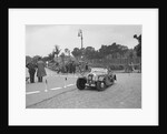 Morgan 4/4 2-seater sports of GN Scott competing in the South Wales Auto Club Welsh Rally, 1937 by Bill Brunell