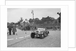 Morgan 4/4 2-seater sports of GN Scott competing in the South Wales Auto Club Welsh Rally, 1937 by Bill Brunell