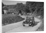 Fiat Topolino of J Eason-Gibson competing in the VSCC Croydon Speed Trials, 1937 by Bill Brunell