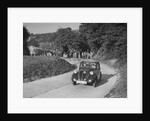 Fiat Topolino of J Eason-Gibson competing in the VSCC Croydon Speed Trials, 1937 by Bill Brunell