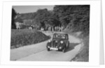 Fiat Topolino of J Eason-Gibson competing in the VSCC Croydon Speed Trials, 1937 by Bill Brunell