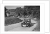 Fiat Topolino of J Eason-Gibson competing in the VSCC Croydon Speed Trials, 1937 by Bill Brunell