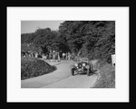 Bugatti Type 43 of GM Crozier competing in the VSCC Croydon Speed Trials, 1937 by Bill Brunell