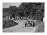 Bugatti Type 43 of GM Crozier competing in the VSCC Croydon Speed Trials, 1937 by Bill Brunell