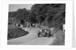 Bugatti Type 43 of GM Crozier competing in the VSCC Croydon Speed Trials, 1937 by Bill Brunell