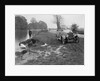 Calcott open tourer by the River Thames at Runnymede, c1922 by Bill Brunell