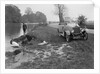 Calcott open tourer by the River Thames at Runnymede, c1922 by Bill Brunell