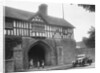Singer 10 hp open 2-seater by the gatehouse of Stokesay Castle, Shropshire, 1920s by Bill Brunell