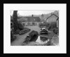 Kitty Brunell driving a Ford Model A 2-seater, Winsford, Somerset, 1930s by Bill Brunell