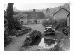 Kitty Brunell driving a Ford Model A 2-seater, Winsford, Somerset, 1930s by Bill Brunell