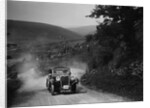 Singer of LA Sandford competing in the MCC Edinburgh Trial, West Stonesdale, Yorkshire Dales, 1933 by Bill Brunell