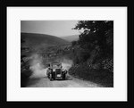 Singer of LA Sandford competing in the MCC Edinburgh Trial, West Stonesdale, Yorkshire Dales, 1933 by Bill Brunell