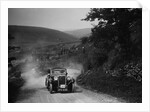 Singer of LA Sandford competing in the MCC Edinburgh Trial, West Stonesdale, Yorkshire Dales, 1933 by Bill Brunell