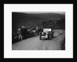 MG J2 of RA MacDermid competing in the MCC Edinburgh Trial, West Stonesdale, Yorkshire Dales, 1933 by Bill Brunell
